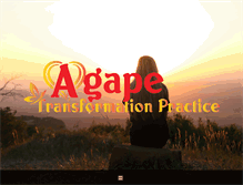 Tablet Screenshot of agapetransformation.com